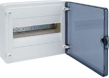 Бокс Hager Golf ЩРН-П-12 VS112TD (252x282x99мм) IP40 прозрачная дверца картинка 